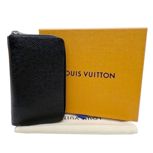 imgrc0084451845 Louis Vuitton Zippy Coin Purse Taiga Leather Gray