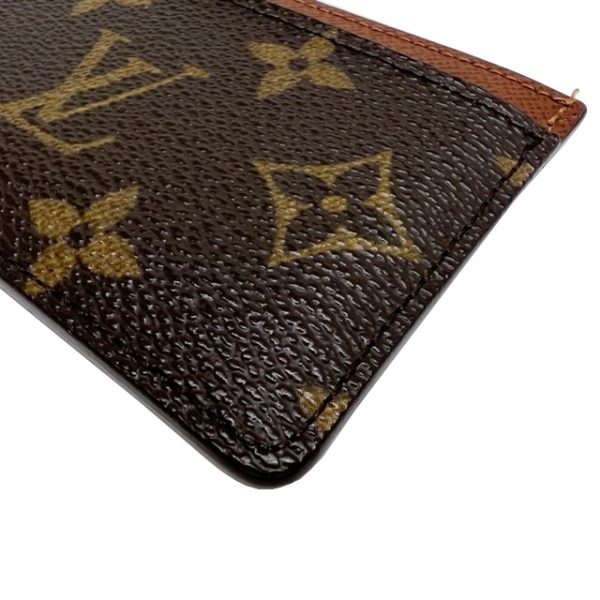 imgrc0084452135 Louis Vuitton Porte Carte Card Case Monogram Canvas Brown