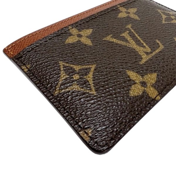 imgrc0084452136 Louis Vuitton Porte Carte Card Case Monogram Canvas Brown