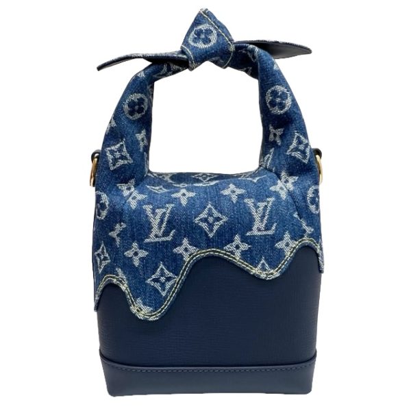 imgrc0084485588 Louis Vuitton Cruiser Shoulder Bag Monogram Denim Blue