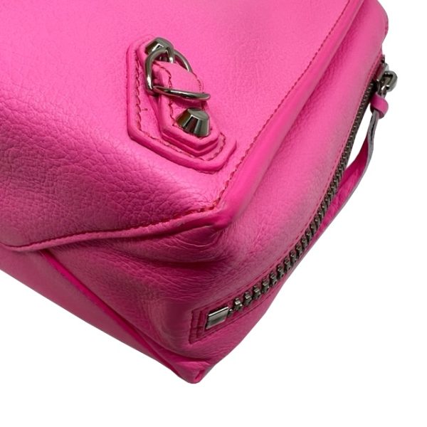 imgrc0084498969 BALENCIAGA Paper A6 2WAY Handbag Neon Pink