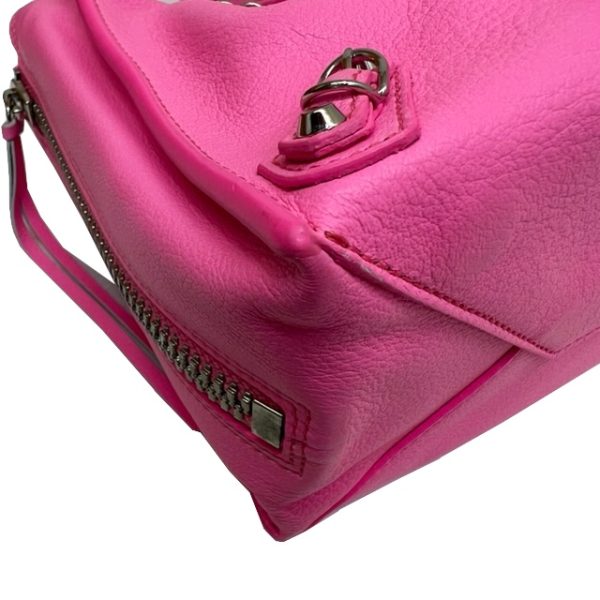 imgrc0084498970 BALENCIAGA Paper A6 2WAY Handbag Neon Pink