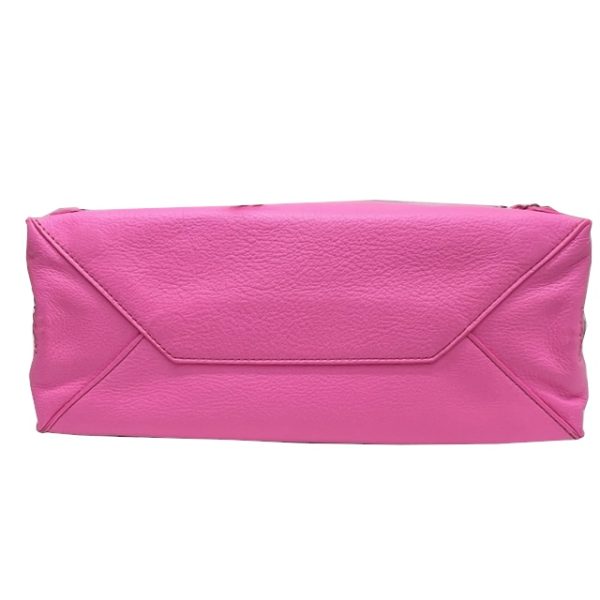 imgrc0084498971 BALENCIAGA Paper A6 2WAY Handbag Neon Pink