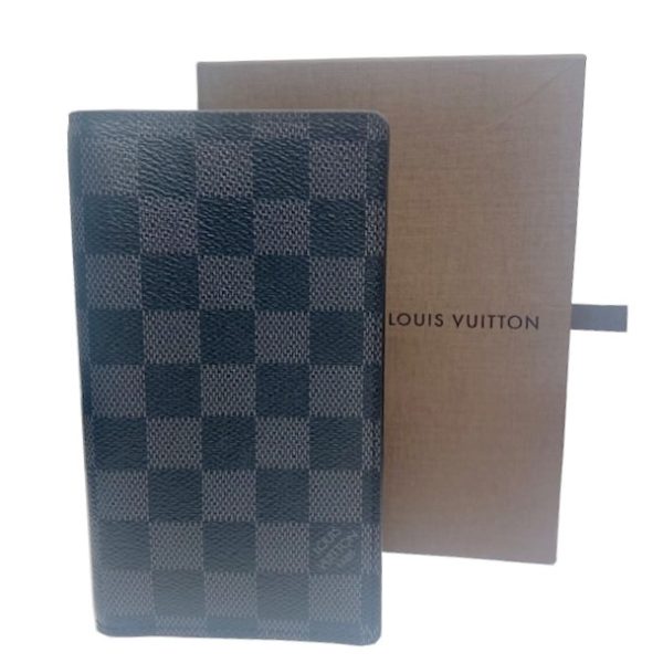 imgrc0084513509 Louis Vuitton Agenda Posh Notebook Cover Damier Graphite Black