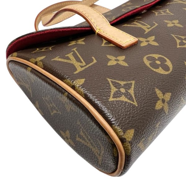 imgrc0084580608 Louis Vuitton Sonatine Handbag Monogram Canvas Brown