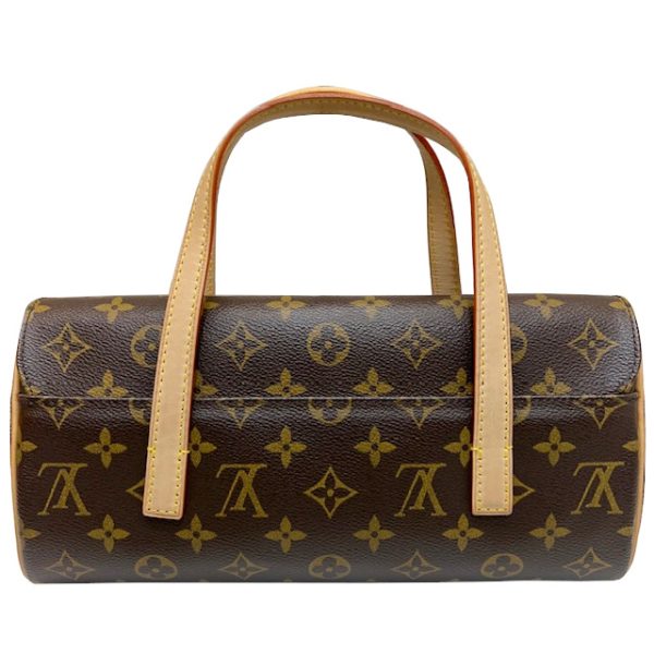 imgrc0084580609 Louis Vuitton Sonatine Handbag Monogram Canvas Brown