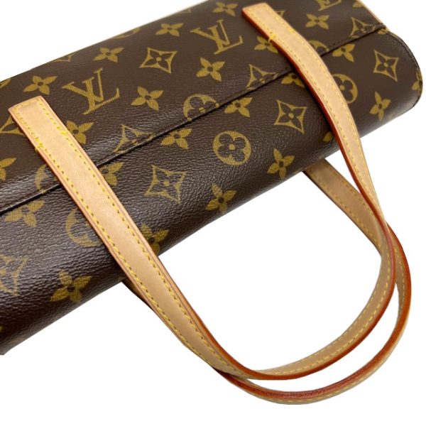 imgrc0084580615 Louis Vuitton Sonatine Handbag Monogram Canvas Brown