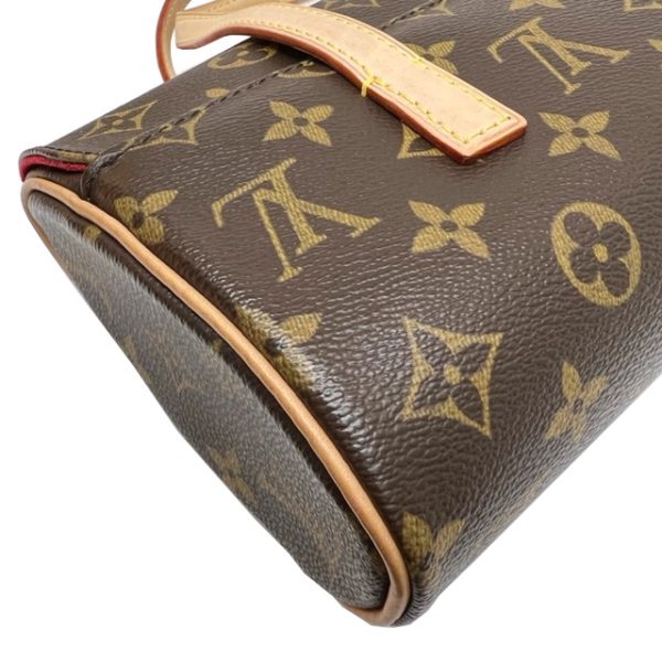 imgrc0084580618 Louis Vuitton Sonatine Handbag Monogram Canvas Brown