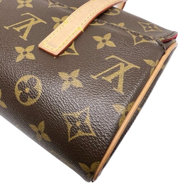 imgrc0084580619 Louis Vuitton Sonatine Handbag Monogram Canvas Brown