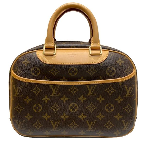 imgrc0084582509 Louis Vuitton Trouville Handbag Monogram Canvas Brown