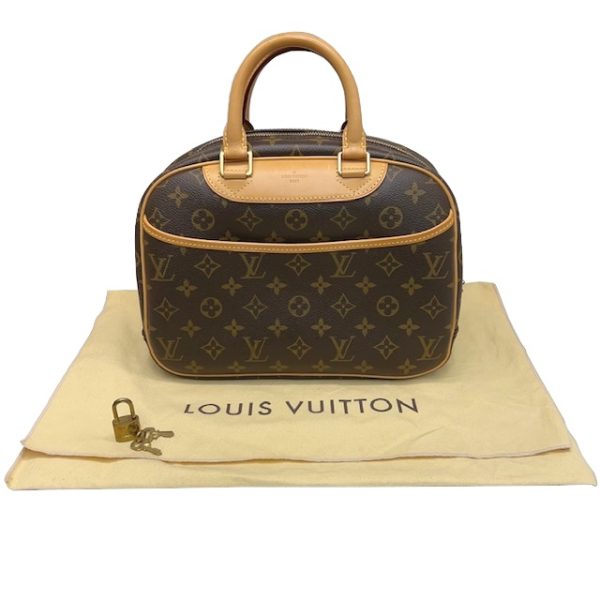 imgrc0084582512 Louis Vuitton Trouville Handbag Monogram Canvas Brown