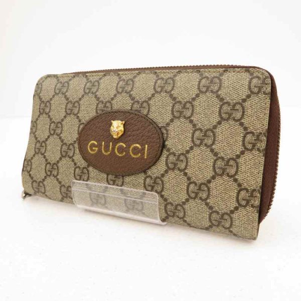 imgrc0084670472 Gucci Neo GG Supreme Wallet Brown