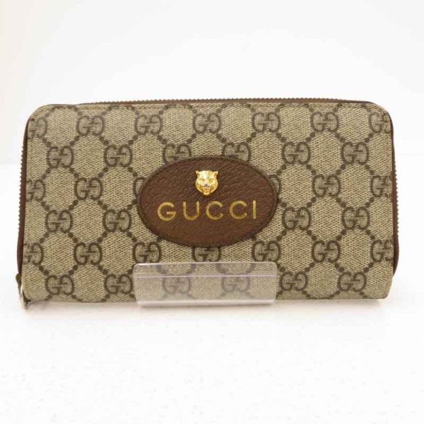 imgrc0084670473 Gucci Neo GG Supreme Wallet Brown