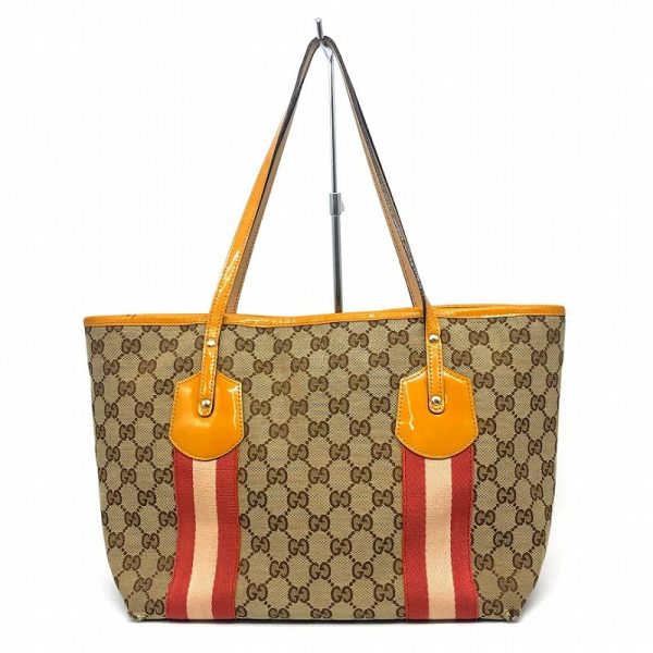 imgrc0084681876 Gucci GG Tote Bag Sherry Line Beige