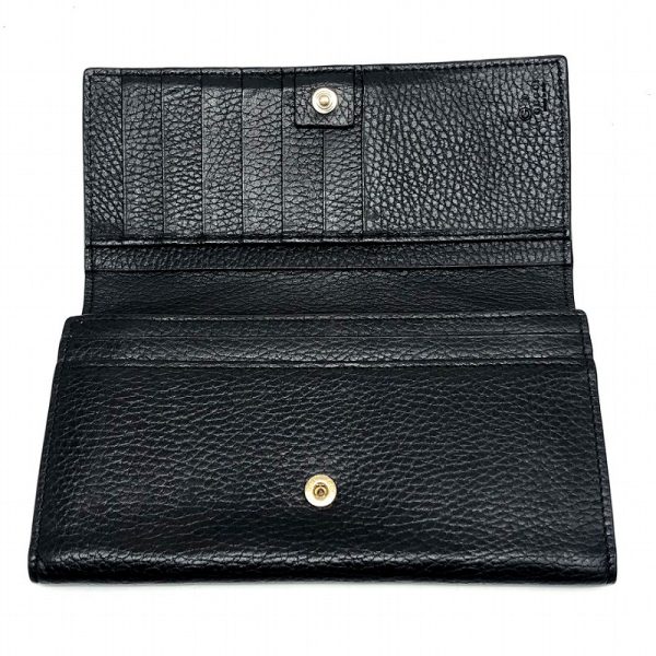 imgrc0084775529 Gucci Interlocking G Long Wallet Black