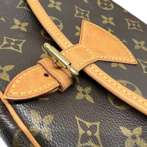 imgrc0084785435 Louis Vuitton Sologne Crossbody Bag Monogram Canvas Brown