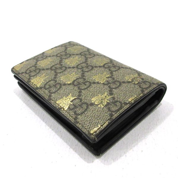 imgrc0084845026 Gucci GG Supreme Bee Wallet Beige