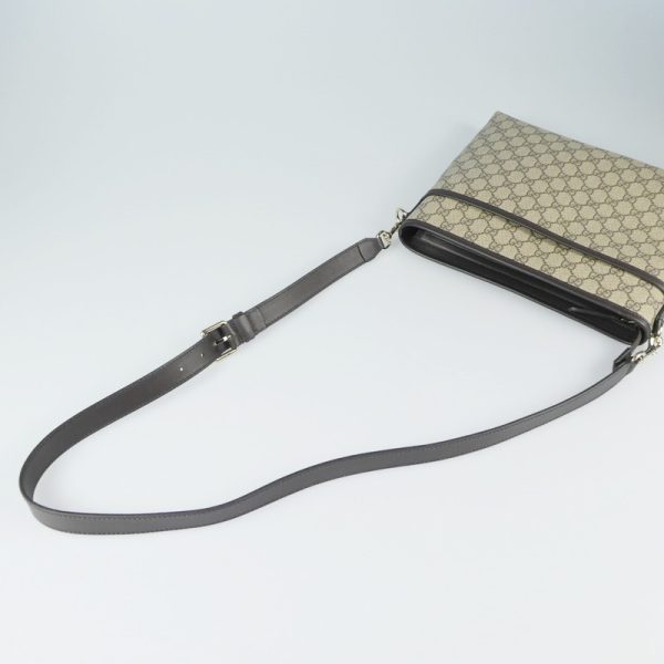 imgrc0084847201 Gucci GG Supreme Shoulder Bag Beige