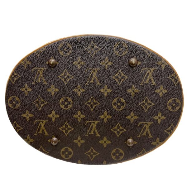 imgrc0084853573 Louis Vuitton Bucket GM Shoulder Bag Monogram Canvas Brown