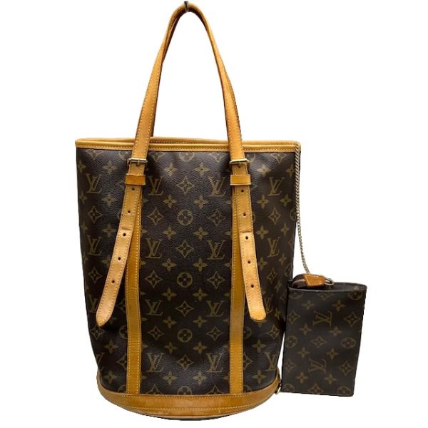 imgrc0084853575 Louis Vuitton Bucket GM Shoulder Bag Monogram Canvas Brown