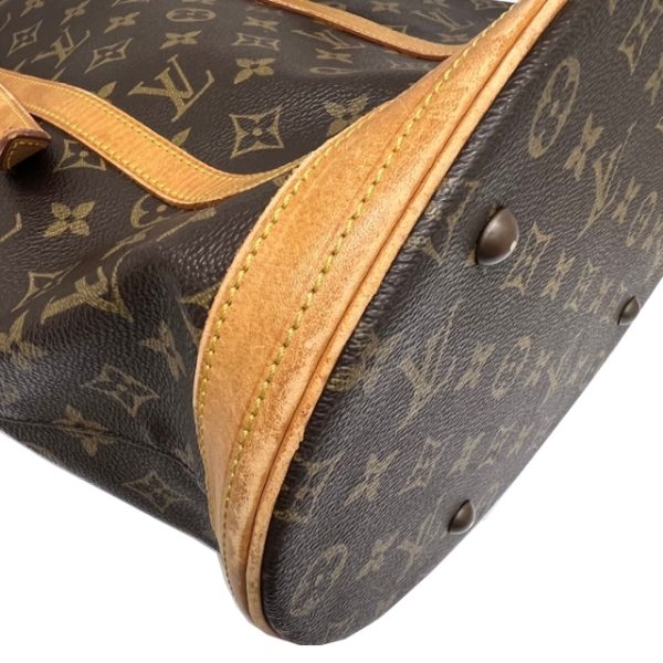 imgrc0084853585 Louis Vuitton Bucket GM Shoulder Bag Monogram Canvas Brown