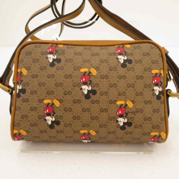 imgrc0084870073 Gucci Disney Mickey Mouse Collaboration GG Shoulder Bag Brown