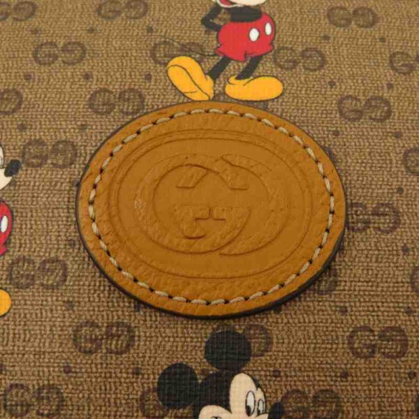 imgrc0084870076 Gucci Disney Mickey Mouse Collaboration GG Shoulder Bag Brown