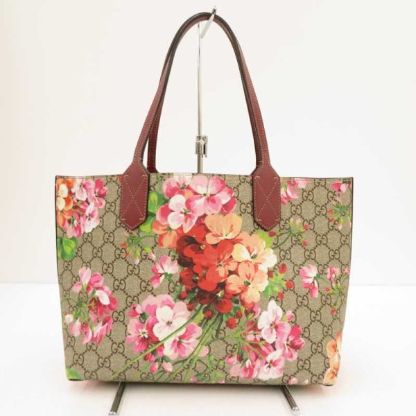 imgrc0084871188 Gucci GG Blooms Reversible Tote Bag Brown