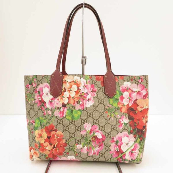 imgrc0084871189 Gucci GG Blooms Reversible Tote Bag Brown