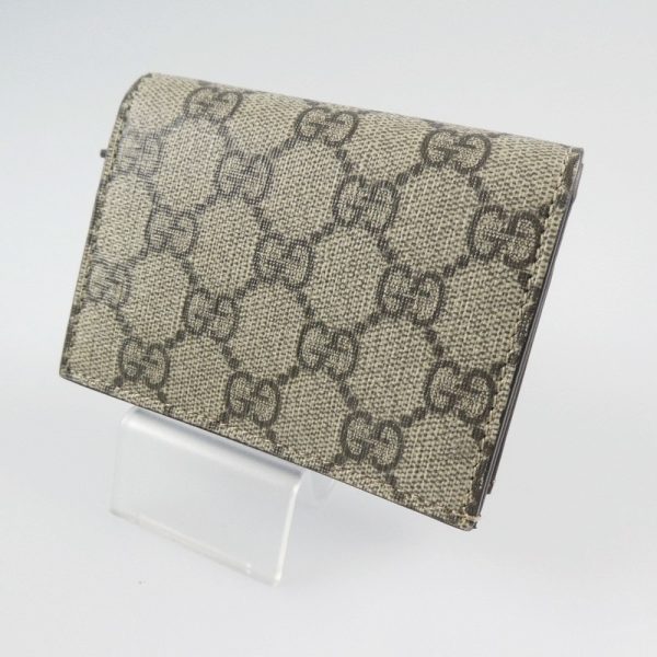 imgrc0084872712 Gucci GG Supreme Card Case Beige