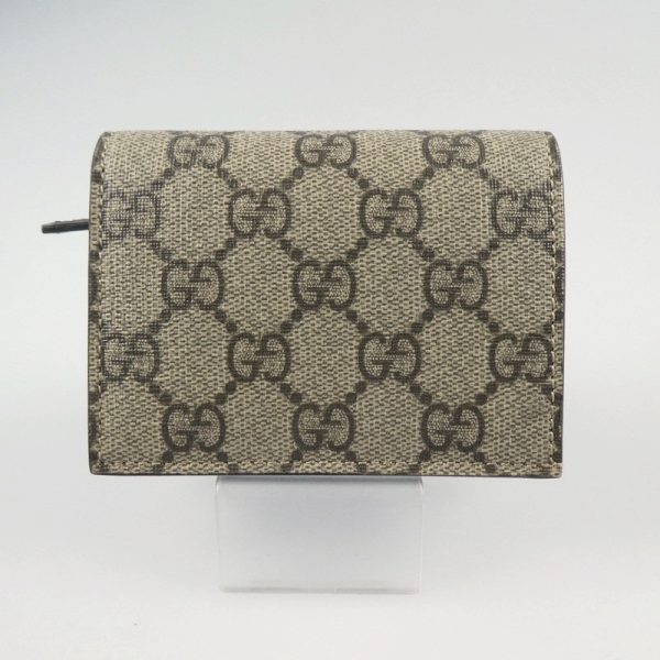 imgrc0084872713 Gucci GG Supreme Card Case Beige