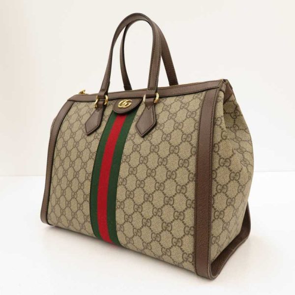 imgrc0084922881 Gucci Ophidia GG Medium Tote Bag Brown