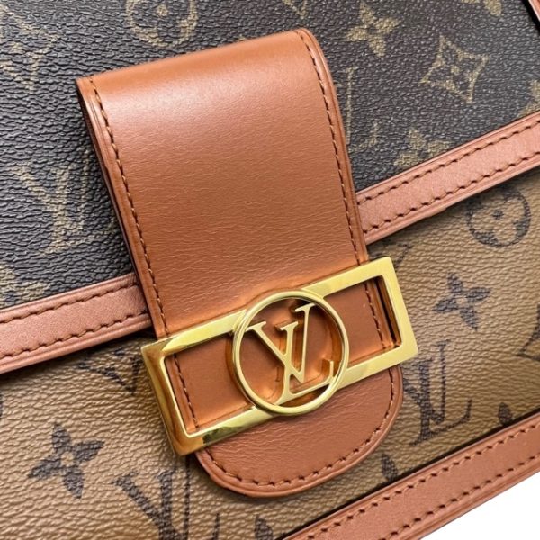 imgrc0085006604 Louis Vuitton Dauphine MM Shoulder Bag Monogram Canvas Brown