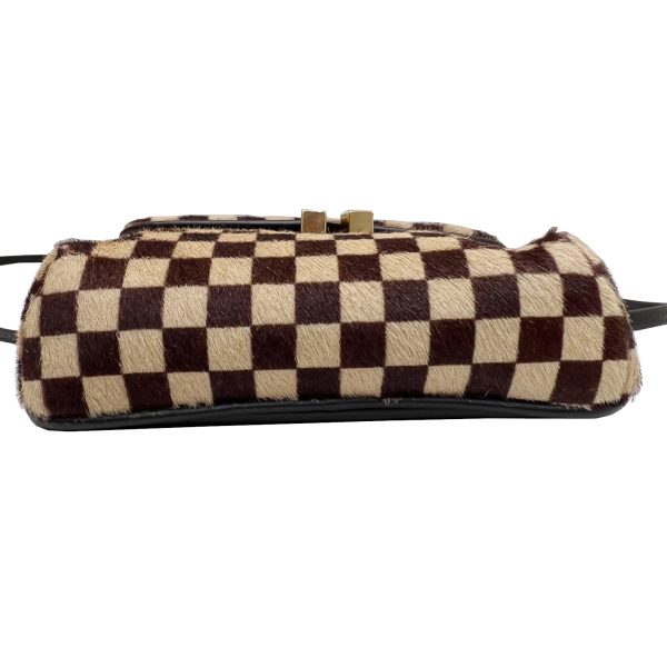 imgrc0085033228 Louis Vuitton Gazelle Pochette Shoulder Bag Damier Brown