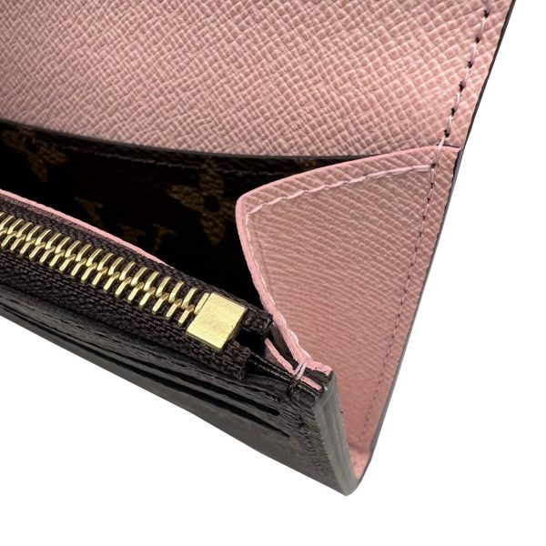 imgrc0085194564 Louis Vuitton Portefeuille Emily Long Wallet Monogram Canvas Pink