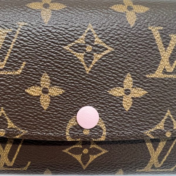 imgrc0085194569 Louis Vuitton Portefeuille Emily Long Wallet Monogram Canvas Pink