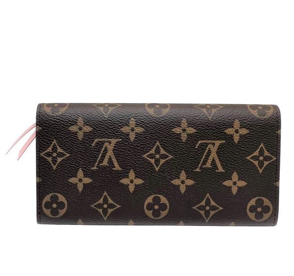 imgrc0085194572 Louis Vuitton Portefeuille Emily Long Wallet Monogram Canvas Pink