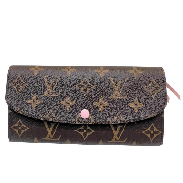 imgrc0085194573 Louis Vuitton Portefeuille Emily Long Wallet Monogram Canvas Pink