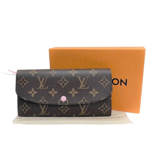 imgrc0085194574 Louis Vuitton Portefeuille Emily Long Wallet Monogram Canvas Pink