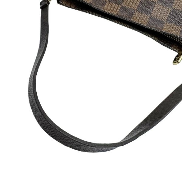 imgrc0085203934 Louis Vuitton Truth Makeup Cosmetic Pouch Damier Canvas Brown