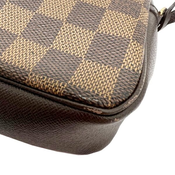 imgrc0085203936 Louis Vuitton Truth Makeup Cosmetic Pouch Damier Canvas Brown