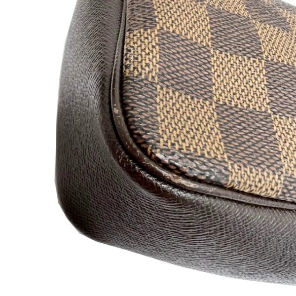 imgrc0085203937 Louis Vuitton Truth Makeup Cosmetic Pouch Damier Canvas Brown