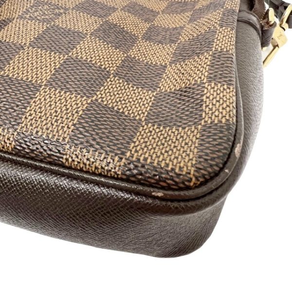 imgrc0085203938 Louis Vuitton Truth Makeup Cosmetic Pouch Damier Canvas Brown