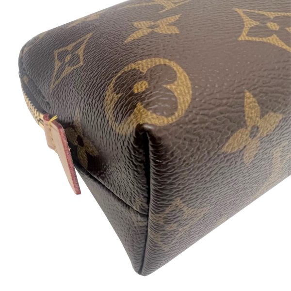 imgrc0085223219 Louis Vuitton Cosmetic Pouch Monogram Canvas Brown