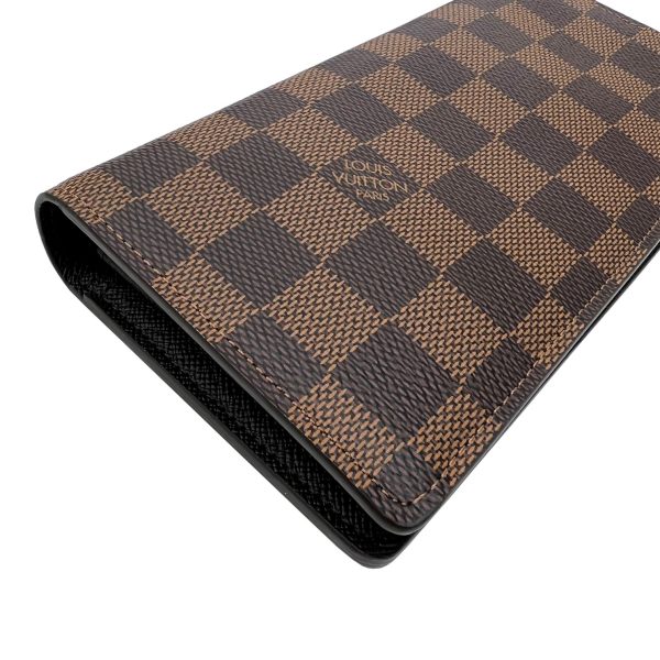 imgrc0085278891 Louis Vuitton Portefeuille Brazza Long Wallet Damier Ebene Brown