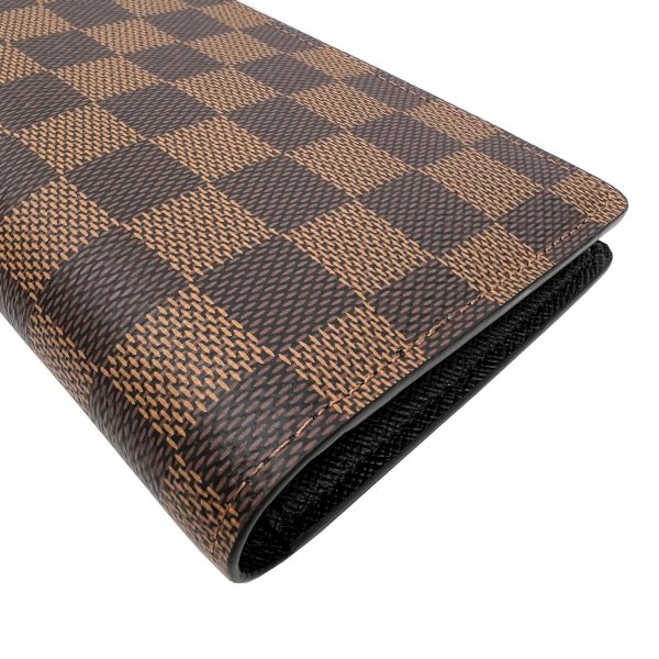 imgrc0085278892 Louis Vuitton Portefeuille Brazza Long Wallet Damier Ebene Brown