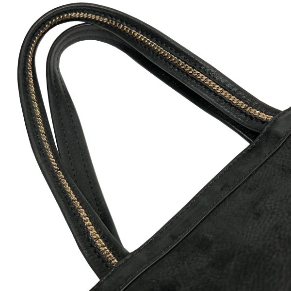 imgrc0085321511 FENDI Chain Handle Tote Bag Black