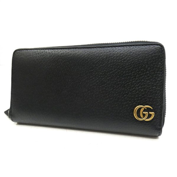 imgrc0085333460 Gucci GG Marmont Long Wallet Black