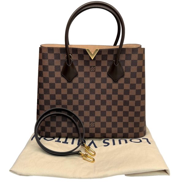 imgrc0085338780 Louis Vuitton Kensington Handbag Damier Ebene Canvas Brown