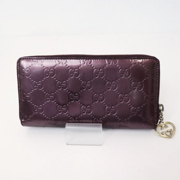 imgrc0085405041 Gucci Lovely Heart Long Wallet Purple